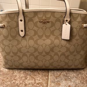 NWT Authentic Coach Carryall Purse
